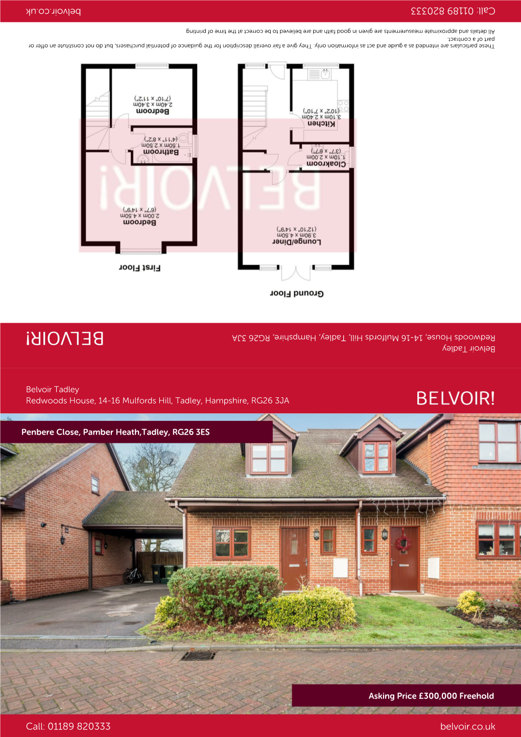 Penbere Close, Pamber Heath,Tadley, RG26 3ES