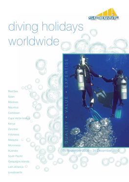 Diving Holidays Worldwide