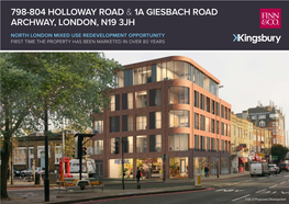 798-804 Holloway Road & 1A Giesbach Road Archway