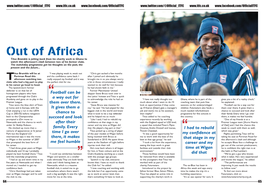 ITFC out of Africa – Titus Bramble