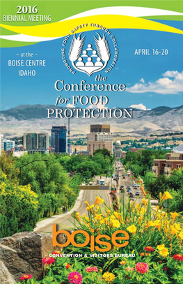 Biennial Meeting Boise Centre Idaho April 16-20