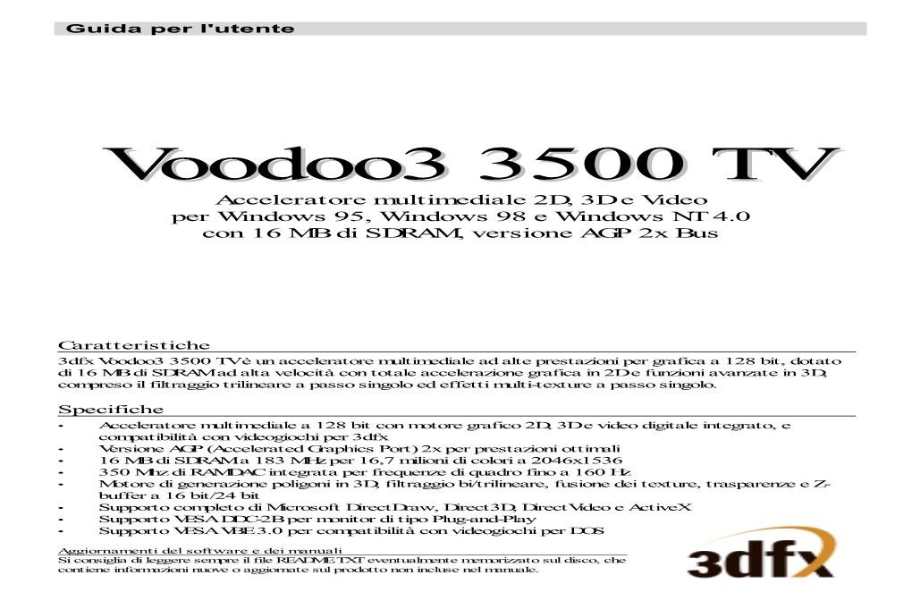 Voodoo3 3500 TV