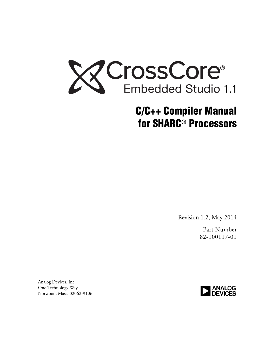 C/C++ Compiler Manual for SHARC® Processors