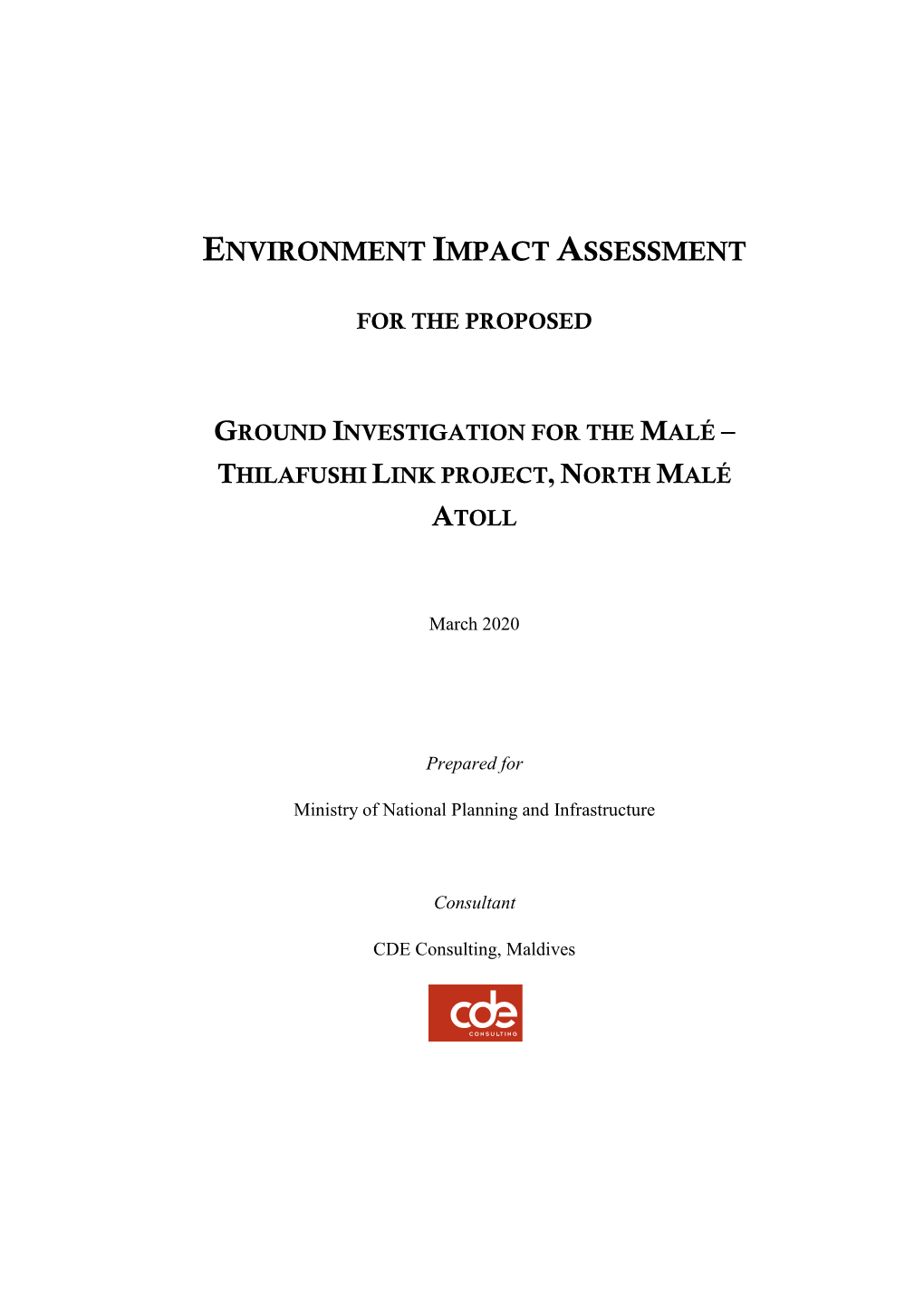 Environment Impact Assessment