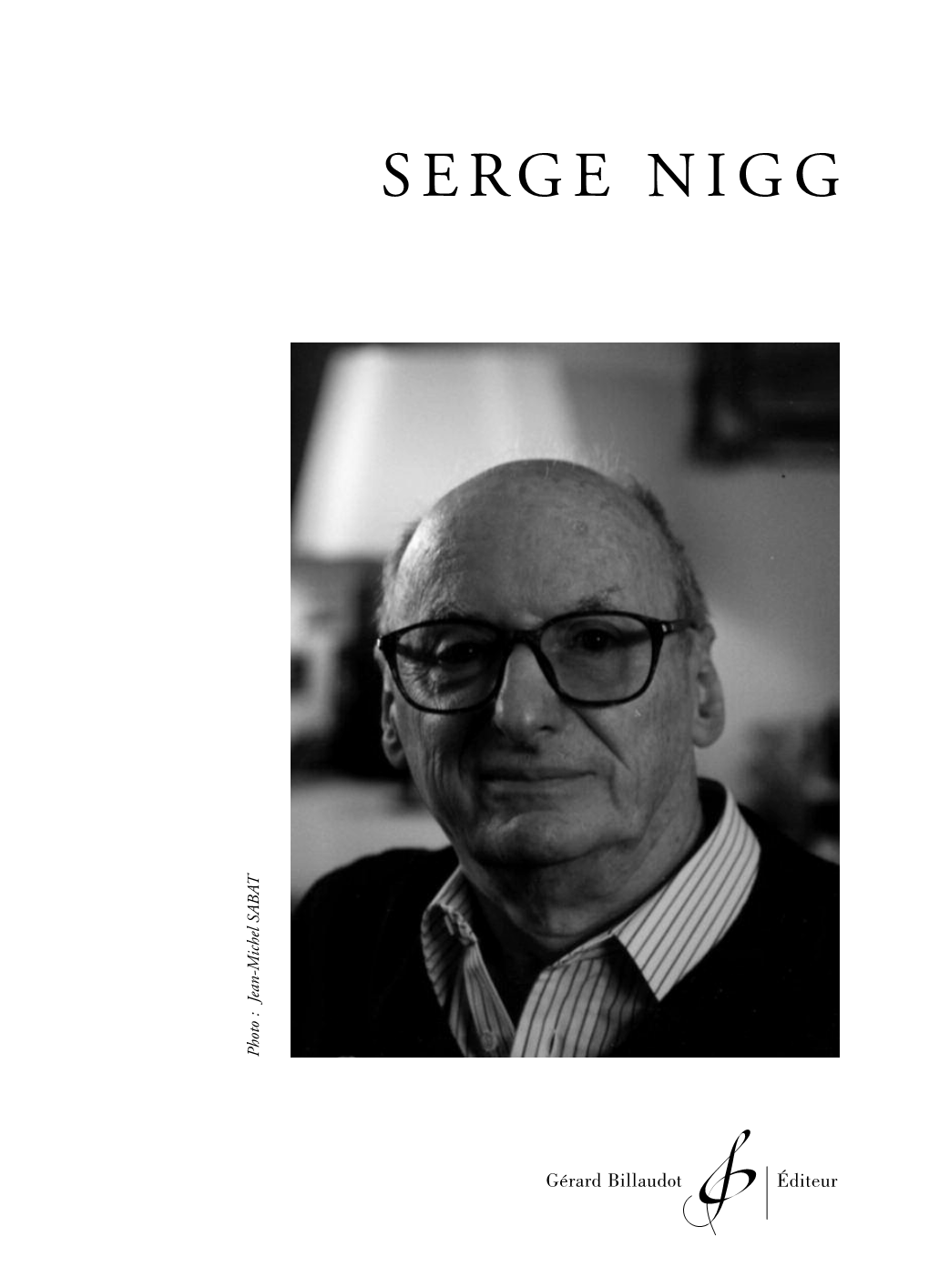 Catalogue Auteur De Serge Nigg