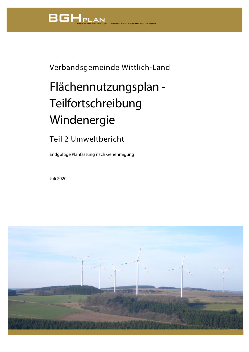 Flächennutzungsplan - Teilfortschreibung Windenergie