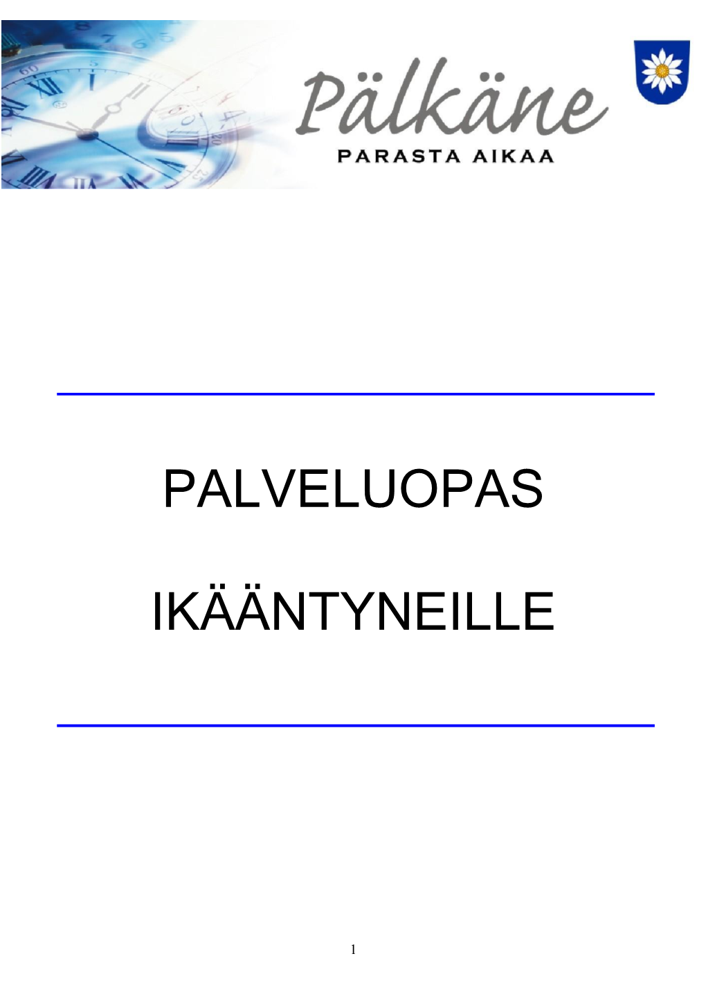 Palveluopas Ikääntyneille