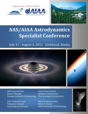 AAS/AIAA Astrodynamics Specialist Conference