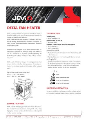 Delta Fan Heater