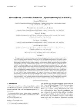 Downloaded 09/28/21 06:35 PM UTC 2248 JOURNAL of APPLIED METEOROLOGY and CLIMATOLOGY VOLUME 50