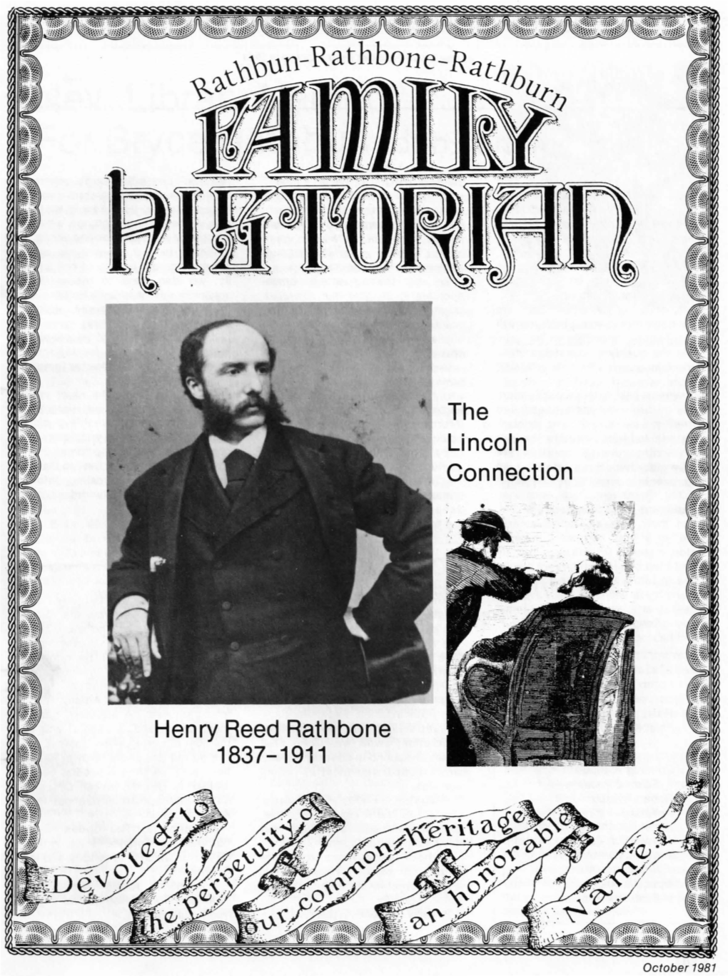 Henry Reed Rathbone the Lincoln Connection