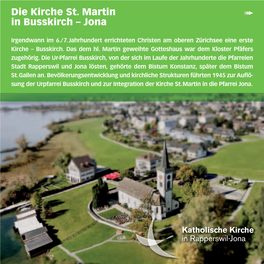 Die Kirche St. Martin in Busskirch – Jona