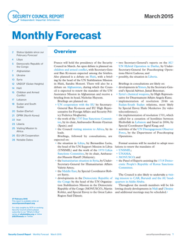 March Forecast 2015 10.Indd