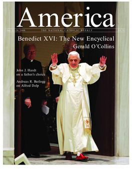 Benedict XVI: the New Encyclical Gerald O’Collins