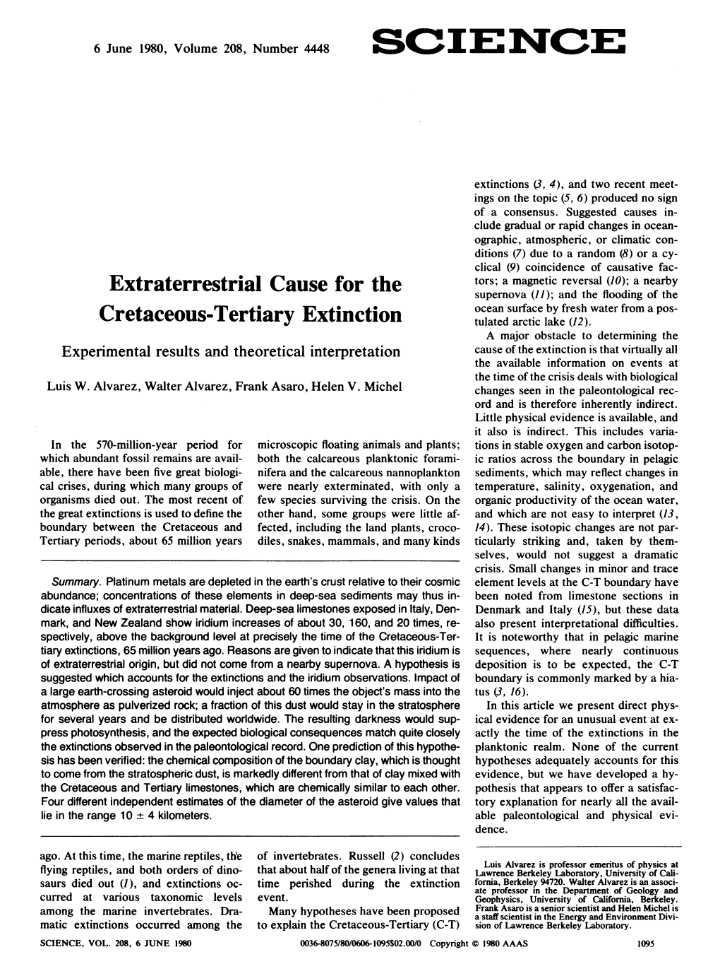 Cretaceous-Tertiary Extinct Tulated Arctic Lake (12)