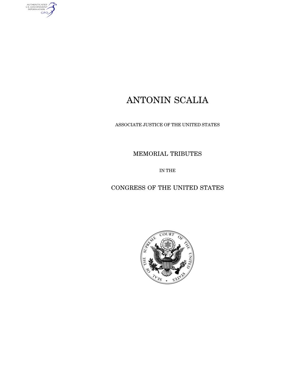 Antonin Scalia