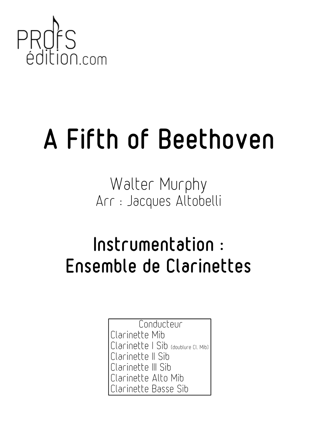 A Fifth of Beethoven