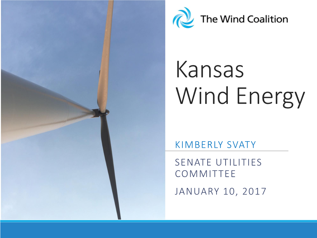 Kansas Wind Energy