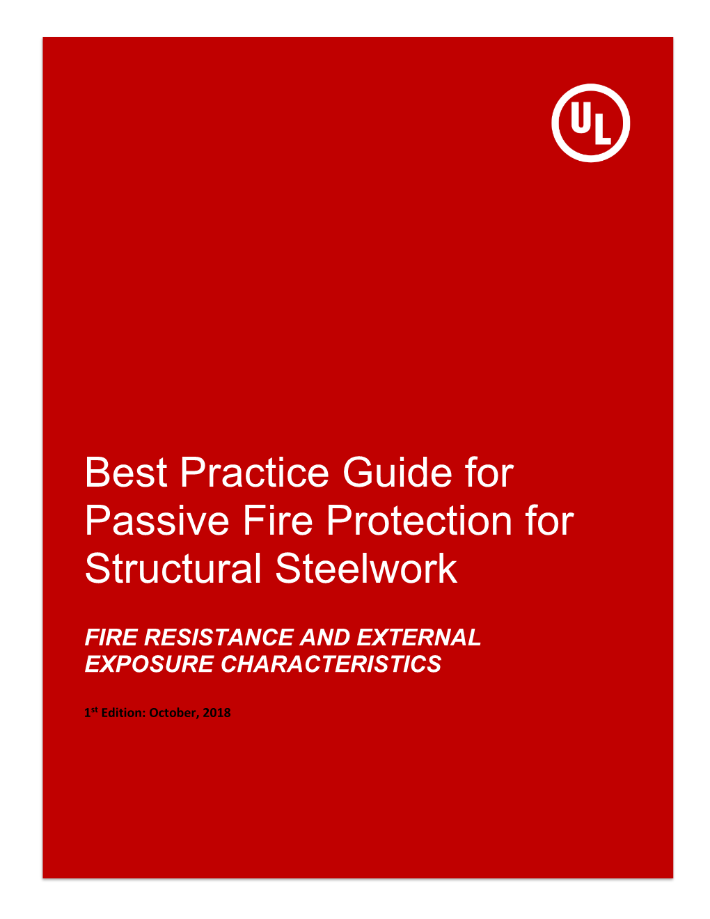 Best Practice Guide for Passive Fire Protection for Structural Steelwork