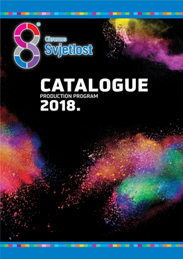 Catalogue Production Program 2018