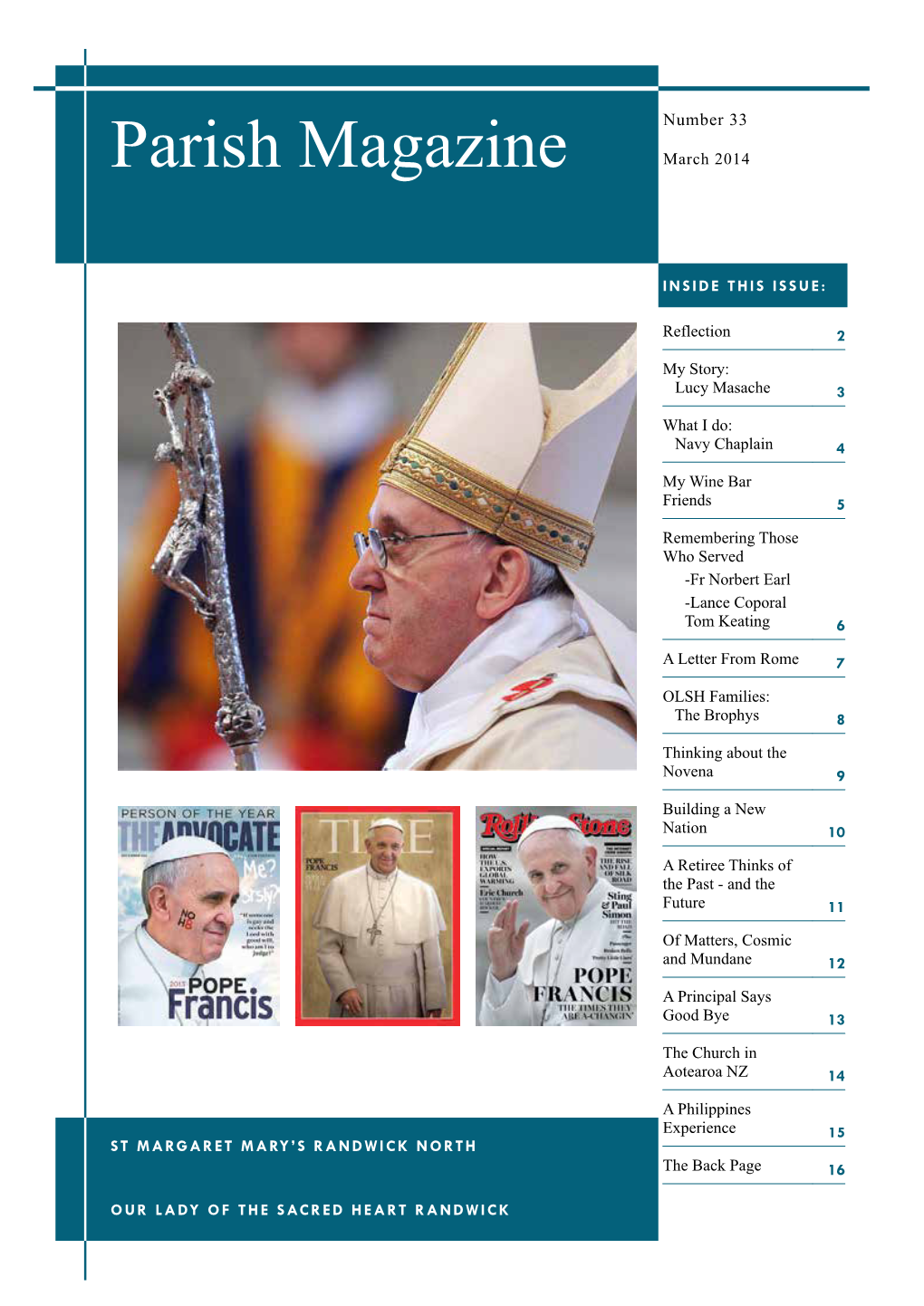 OLSH Parish Magazine Issue 30