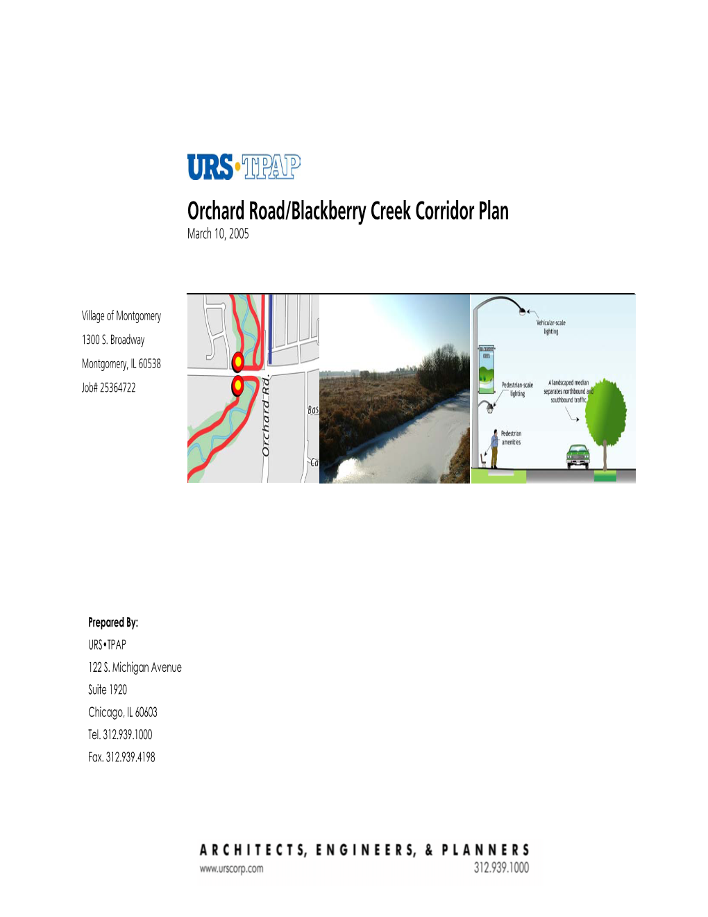 Orchard Road/Blackberry Creek Corridor Plan March 10, 2005