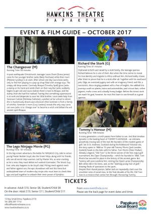October Events Guide.Indd