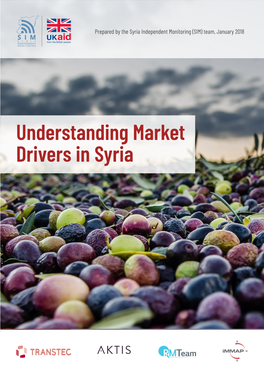 Understanding Market Drivers in Syria 2 Table of Contents