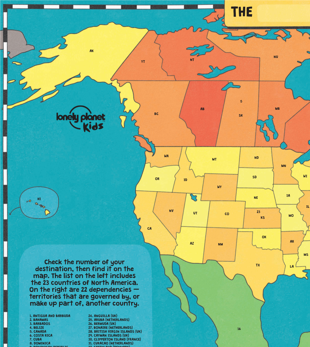 My Family Travel Map North America 1 Preview