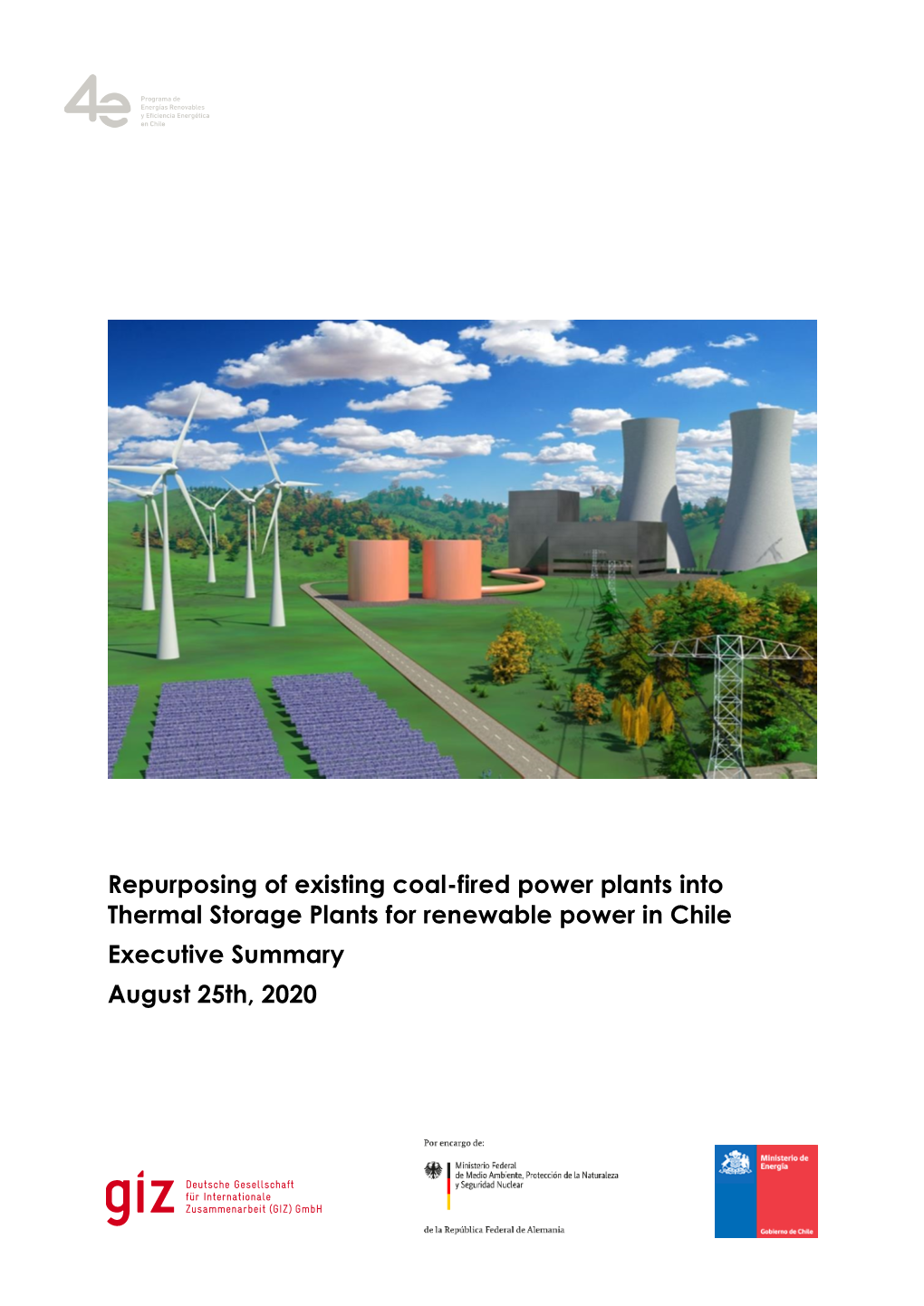 Repurposing of Existing Coal-Fired Power Plants Into Thermal Storage Plants for Renewable Power in Chile