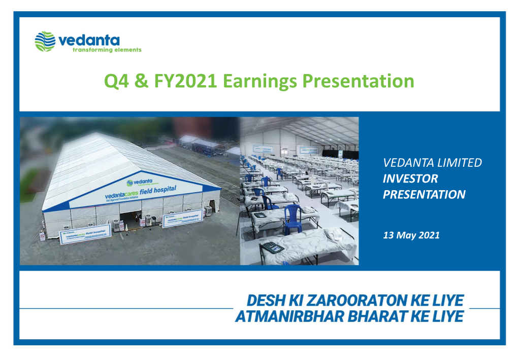 Q4 & FY2021 Earnings Presentation