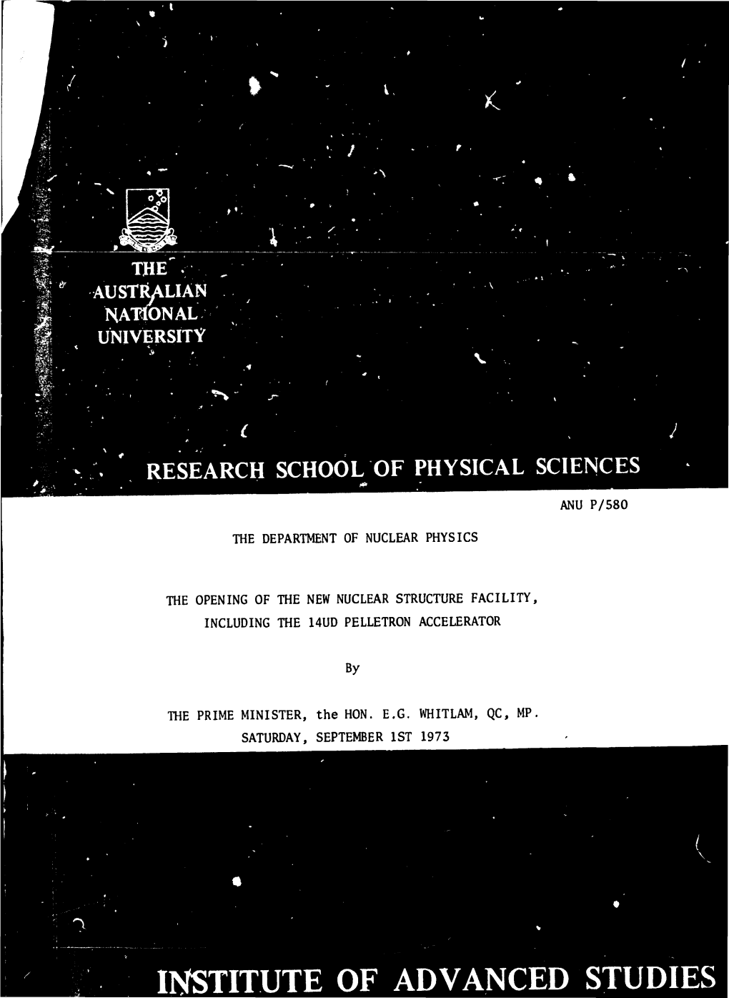 Research School of Physical Sciences