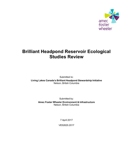 Brilliant Headpond Reservoir Ecological Studies Review
