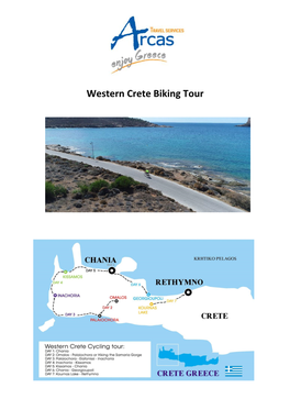 Western Crete Biking Tour