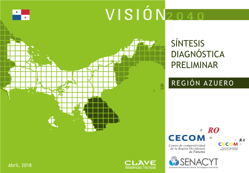 Síntesis Diagnóstica Preliminar Visión Azuero 2050