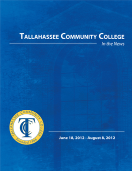 Tallahassee Community College the College of Choice