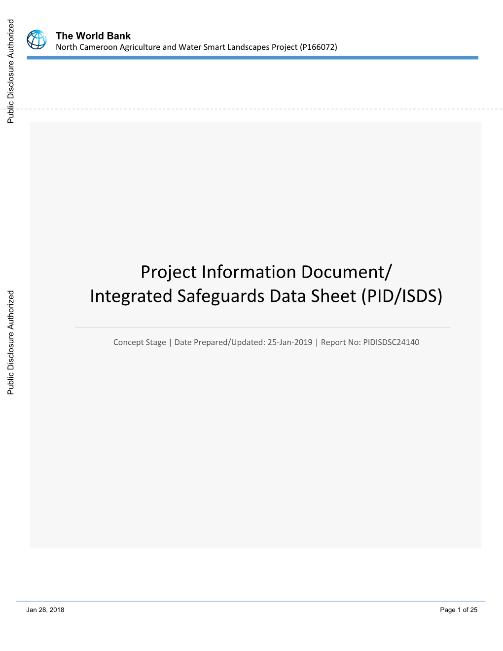 World Bank Document