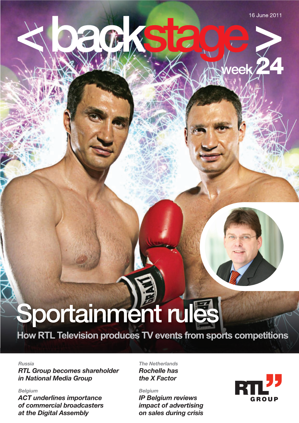 Sportainment Rules How RTL Television Produces TV Events from Sports Competitions