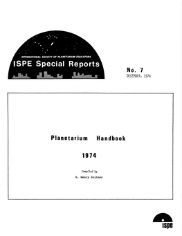 Planetarium Handbook