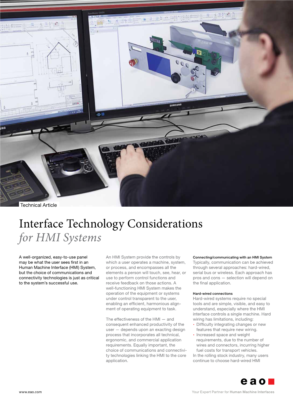 HMI Interface Technology