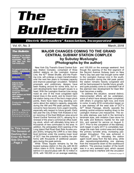 The Bulletin MAJOR CHANGES COMING to the GRAND
