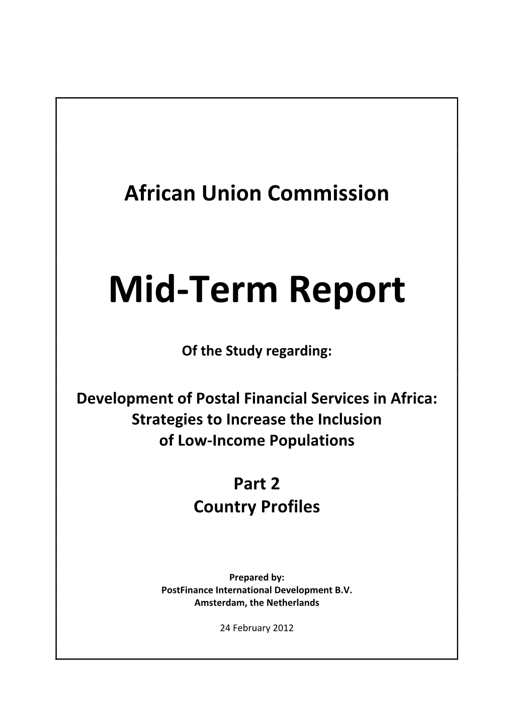 Mid-‐Term Report