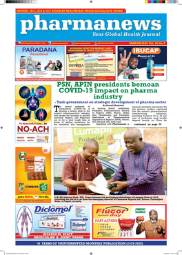 Pharmanews March 2020 Edition