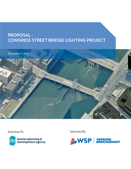 Proposal - Congress Street Bridge Lighting Project