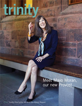 Meet Mayo Moran, Our New Provost