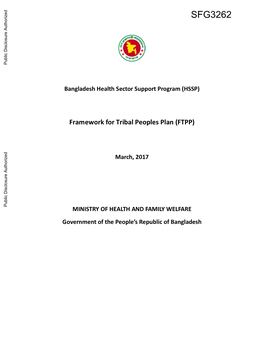 Bangladesh Health Sector Support Program (HSSP)