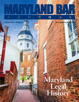 Maryland Legal History