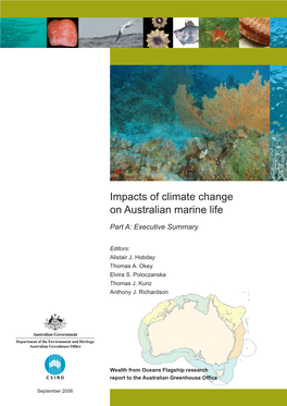 Impacts of Climate Change on Australian Marine Life