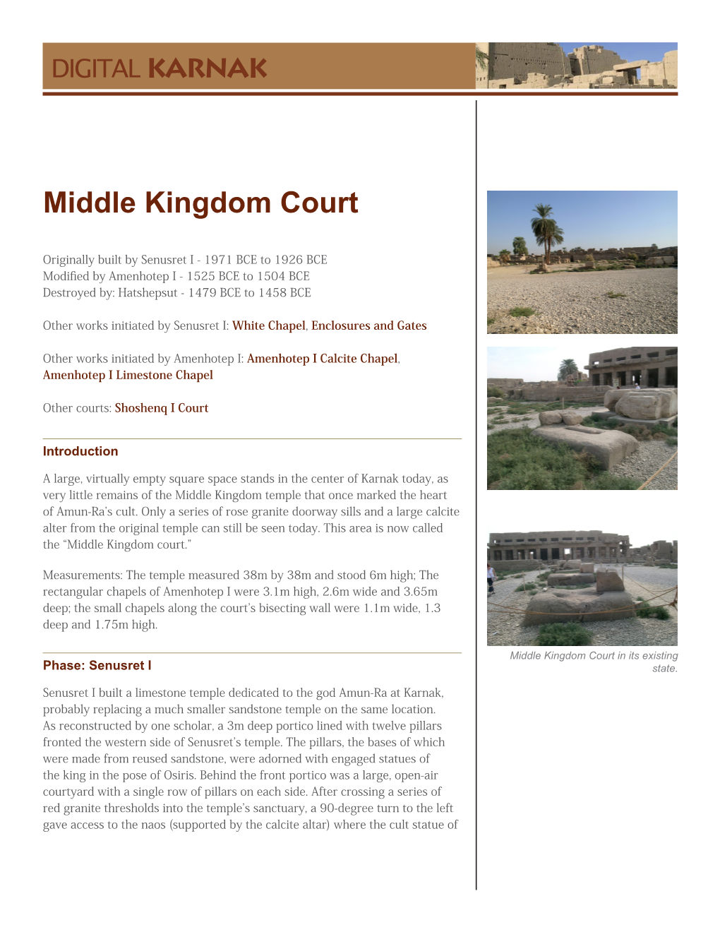 Middle Kingdom Court