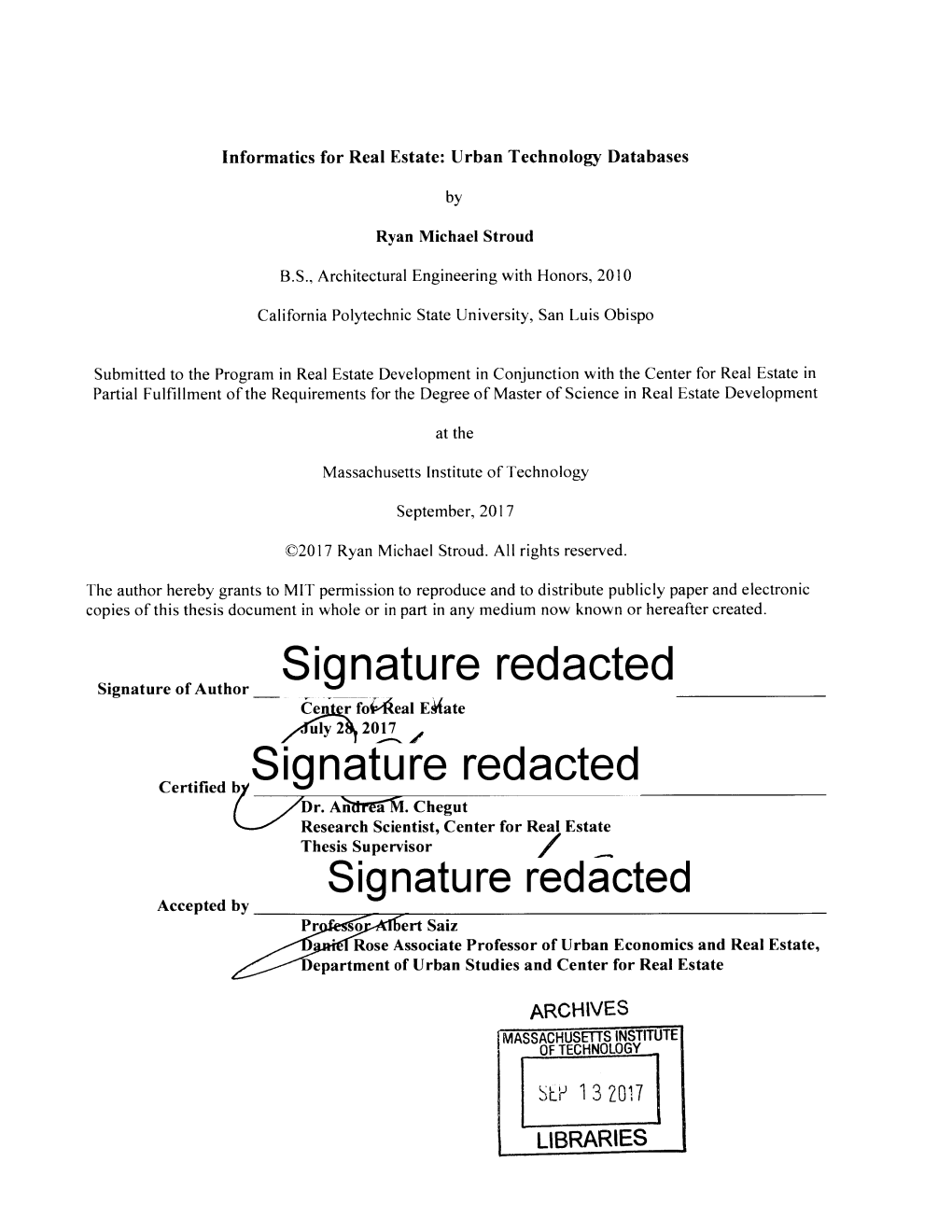 Signature Redacted Ce R Foiieal Egate Z4uly 2 2017